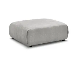 Sitzsack BOBOCHIC JANA 114x94x45cm samt hellgrau