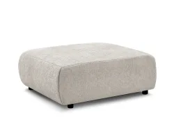 Sitzsack BOBOCHIC JANA 114x94x45cm stoff mit textur beige