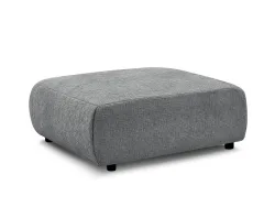 Sitzsack BOBOCHIC JANA 114x94x45cm stoff mit textur dunkelgrau