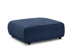Sitzsack BOBOCHIC JANA 114x94x45cm stoff mit textur dunkelblau