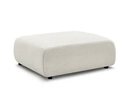 Sitzsack BOBOCHIC JANA 114x94x45cm stoff chiniert weiss