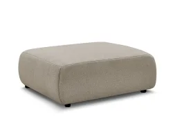 Sitzsack BOBOCHIC JANA 114x94x45cm stoff chiniert taupe