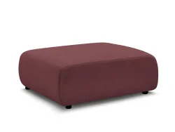 Sitzsack BOBOCHIC JANA 114x94x45cm stoff chiniert rot