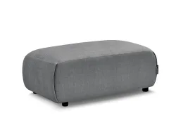 Sitzsack BOBOCHIC JANA 114x63x45cm samt dunkelgrau