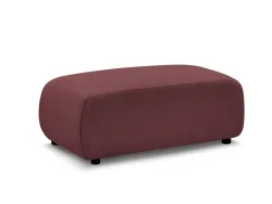 Sitzsack BOBOCHIC JANA 114x63x45cm stoff chiniert rot