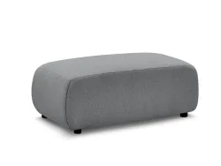 Sitzsack BOBOCHIC JANA 114x63x45cm stoff chiniert dunkelgrau