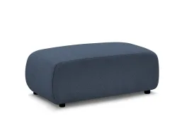 Sitzsack BOBOCHIC JANA 114x63x45cm stoff chiniert blau