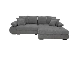 Ecksofa VELARO Stoff grau