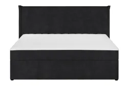 Boxspringbett LORIK anthrazit 140x200cm halbfest