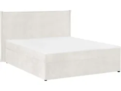 Boxspringbett LORIK weiss 160x200cm halbfest