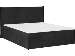 Boxspringbett LORIK anthrazit 160x200cm halbfest