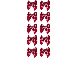 Schleifen-Set SEYA rot