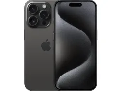 APPLE iPhone 15 Pro titan schwarz Refurbished A 256GB 5G