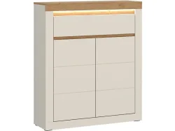 CONFORAMA, Sideboard NAXXAR 2 Türen 1 Schublade 34.6x94.2x113.5cm kaschmir dekor