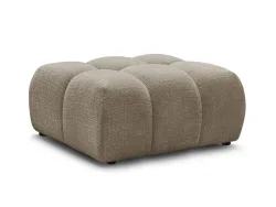 CONFORAMA, Sitzsack BOBOCHIC MELISSE 68x90x43cm stoff mit textur taupe