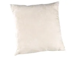 Kissen MILANO 40x40cm beige unifarben