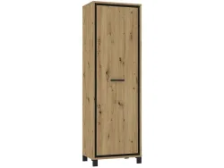 Garderobe TRONDHEIM 64.4x41.5x198.4cm artisan eiche