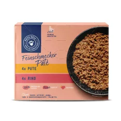Premium Nassfutter Pure Meat Multipack für Katzen - Rind, Pute -  8 x 85g von Pets Deli