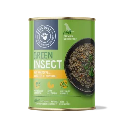Nassfutter Green mit Kartoffel, Karotte und Zucchini für Hunde - 6x375g