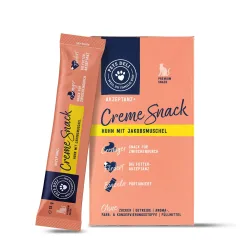 Snack Creme Huhn mit Jakobsmuschel für Katzen - 6 x 15g