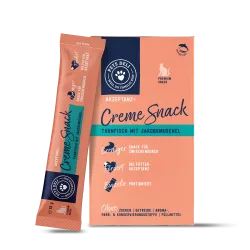Snack Creme Thunfisch mit Jakobsmuschel für Katzen - 6 x 15g / Einzelpackung