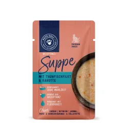 Einzeldose B2B Snack Suppe Thunfisch & Huhn mit Karotte für Katzen (AG) - 40g