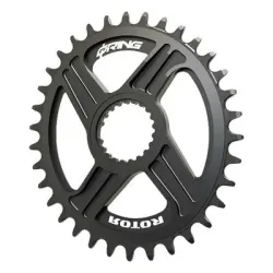 Ovales Mono-Tablett Rotor Q Rings sh1x12 mtb q34T