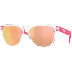 Luxottica Fashion Brillen Vertriebs GmbH Oakley OO9013 FROGSKINS Herren-Sonnenbrille Vollrand Quadratisch Kunststoff-Gestell, Weiß