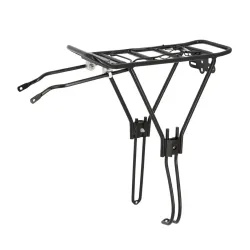 Hinterer Gepäckträger mit Federclip für Scheibenbremse Optimiz 24