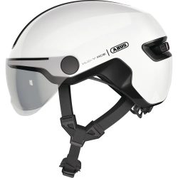 ABUS Velohelm HUD-Y ACE - Shiny White