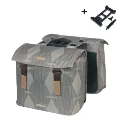 Tasche für den Hinterradbereich aus Polyester Basil Elegance Mik 2.0