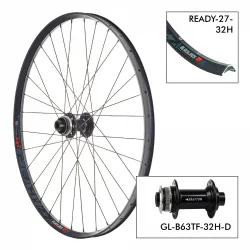 Fahrradrad Black Jack D.Ready27 32H - B63TF