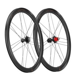 Paar Fahrradräder Campagnolo Bora Ultra WTO C23 TLR CL XDR Team