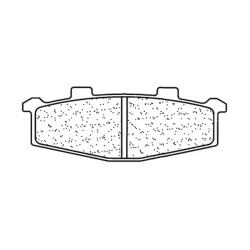 Straßenbremsbelag Sintermetall CL Brakes 2389A3+