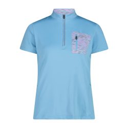 CMP - T-Shirt mit halbem Reißverschluss,, für Damen, Größe 2XS