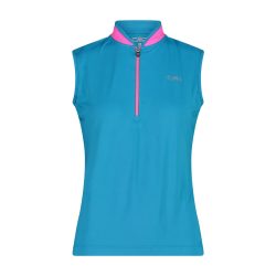 Ärmelloses Trikot mit halbem Reißverschluss, Damen CMP