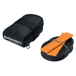 Fahrradsatteltasche Luftkammerhalter 27.5 MTB für Presta 42 Sattelstütze +2 Reifenheber Continental