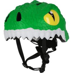 Mädchen-Helm mit Schnalle Crazy Safety Crocodile