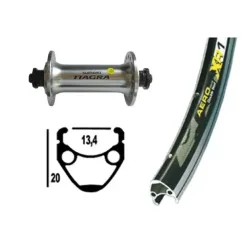 Hinterrad Exal Winora Xr-1 32 Tr.Sh.Tiagra Blo.Ra. 700C