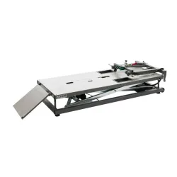 Tisch - Hebebühne-Fuß Reparatur Elektrofahrrad mit Batteriebetrieb Gist