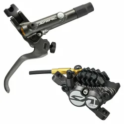 Hydraulische Scheibenbremse links/vorne Shimano saint bl-m820+br-m820 i-spec b 1000mm alu