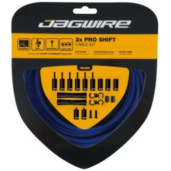 Jagwire 2X Pro Shift Schaltzugset blau 2019 Schaltzüge & -hüllen