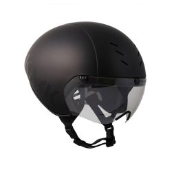 Kask Velohelm mit Visier Bambino Pro TT - Black Matt