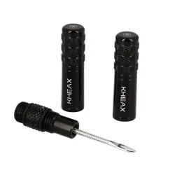 Reparatursatz für Alu-Tubeless mit Kartuschenspitze Kheax CO2 SS
