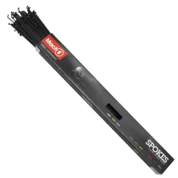 Box mit 100 Edelstahl-Speichen, gewinkelter Kopf mit Nuss P2R 266 mm