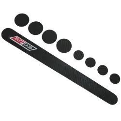 Set von 8 Rahmenschutzaufklebern Carbon P2R S1
