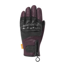 Leder Motorrad-Handschuhe für den Sommer Racer femme Bella3 D3O