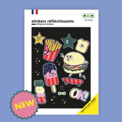 Reflektierende Aufkleber Rainette Food