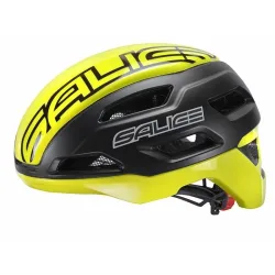 Salice Velohelm Stelvio - black-yellow
