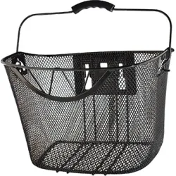 Clip-on Fahrradtasche aus Stahl mit Gitter zur Befestigung am Lenker Sélection CGN Cycle XXL 22/25.4/31.8